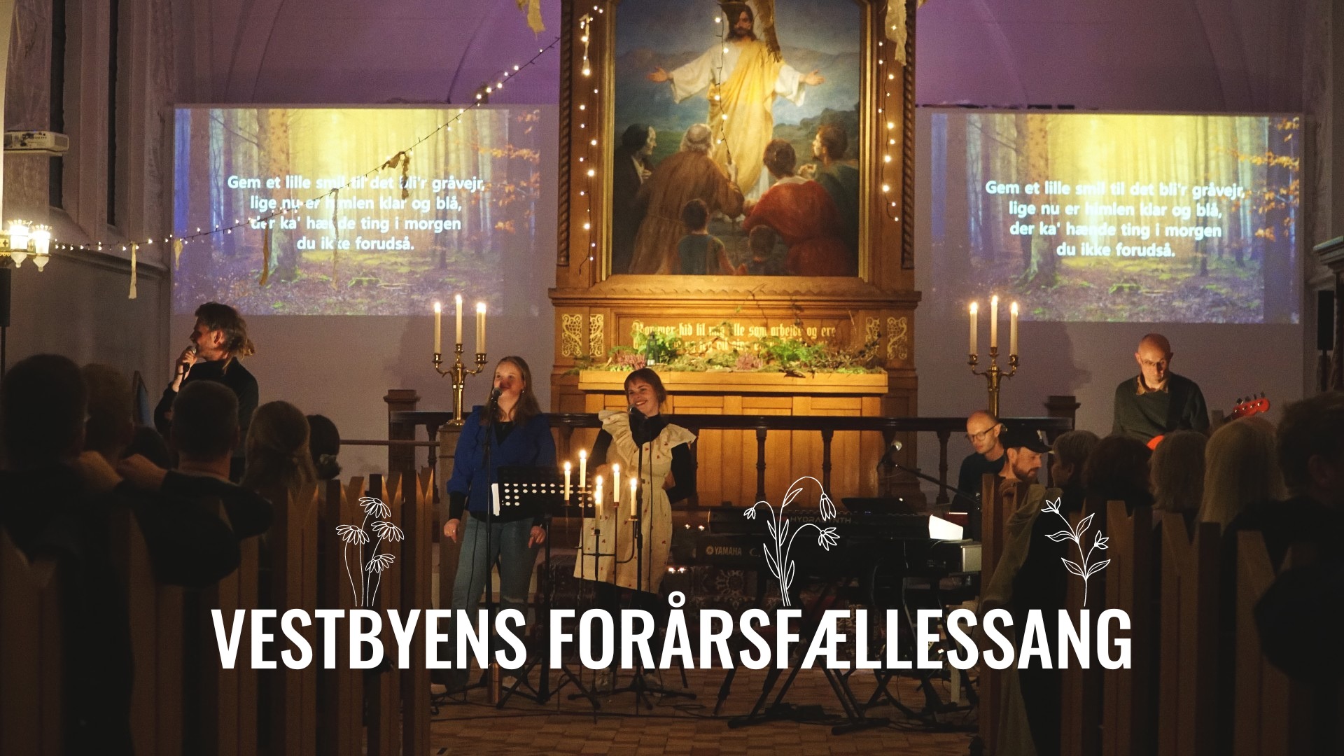Vestbyens Forårsfællessang i Vor Frelsers Kirke Aalborg